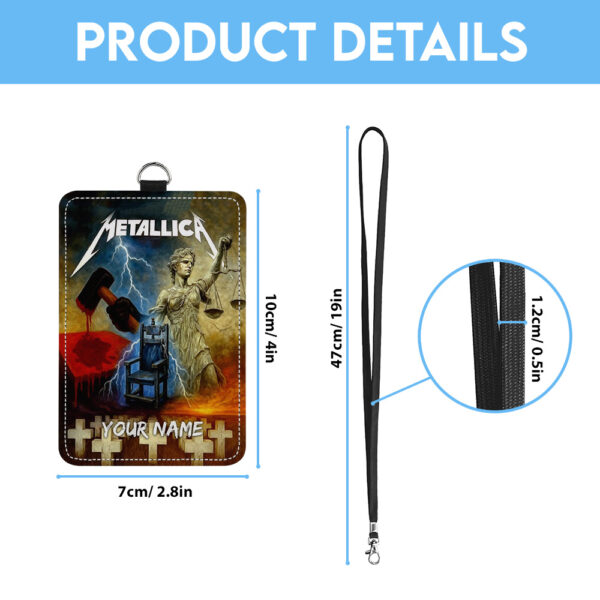 Personalized MET Band ID Badge Holder - TANTN 14601