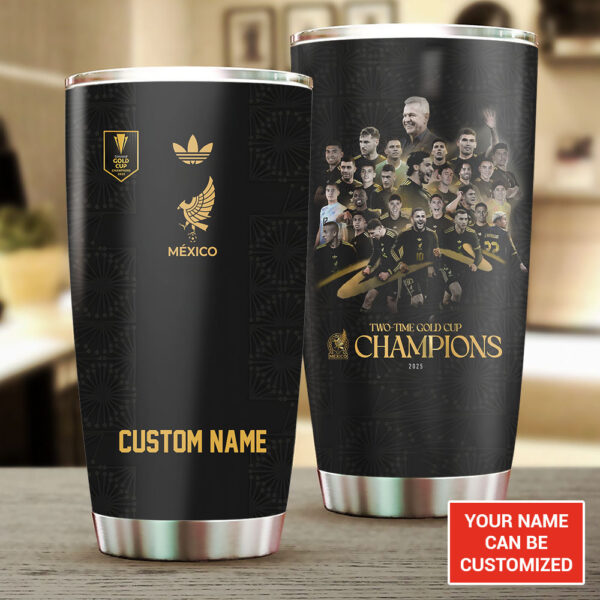 Personalized Mexico National Football Team Tumbler Cup - TANTN 14262