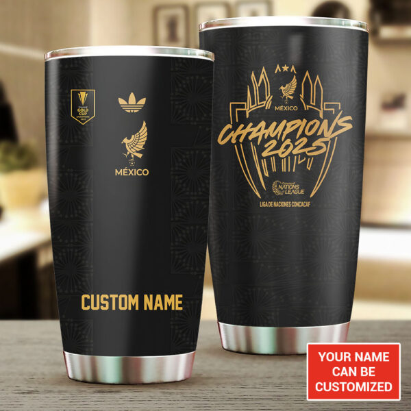 Personalized Mexico National Football Team Tumbler Cup - TANTN 14269