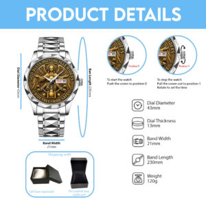 Motorcycle Riders Alloy Luxury Quartz Watch - TANTN 14822