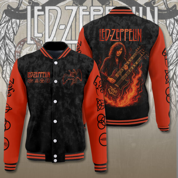 Led Zeppelin Varsity Jacket - NGHIAVT 2672.2