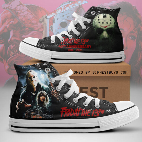 Friday the 13th High Top Canvas Shoes - NGHIAVT 2940.4