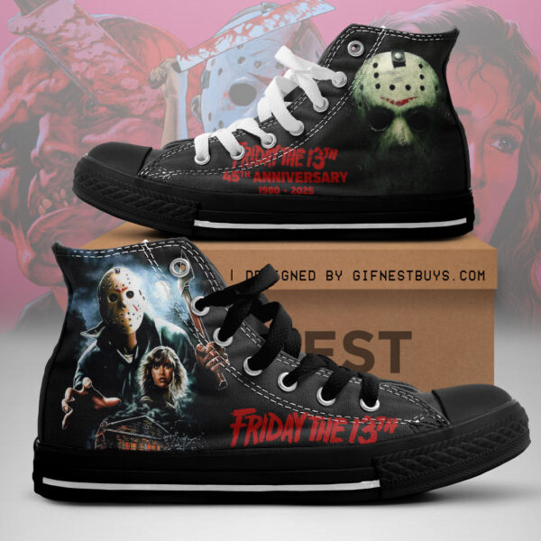 Friday the 13th High Top Canvas Shoes - NGHIAVT 2940.4