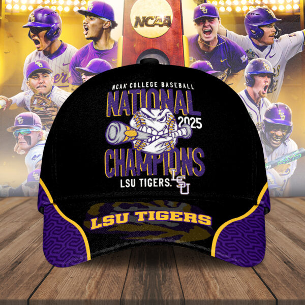 LSU Tigers Baseball Classic Cap - NGHIAVT 2943