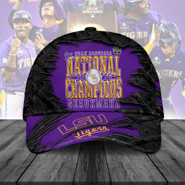LSU Tigers Baseball Classic Cap - NGHIAVT 2946