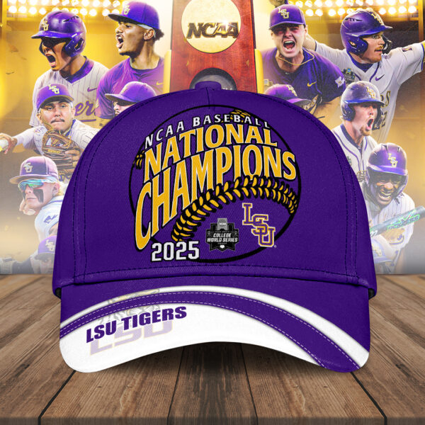 LSU Tigers Baseball Classic Cap - NGHIAVT 2947