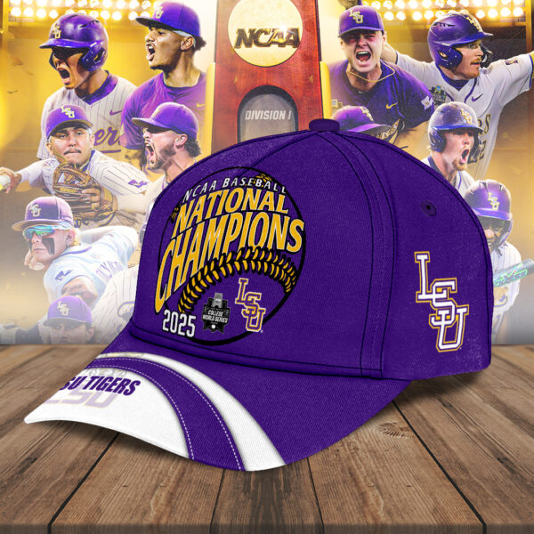 LSU Tigers Baseball Classic Cap - NGHIAVT 2947