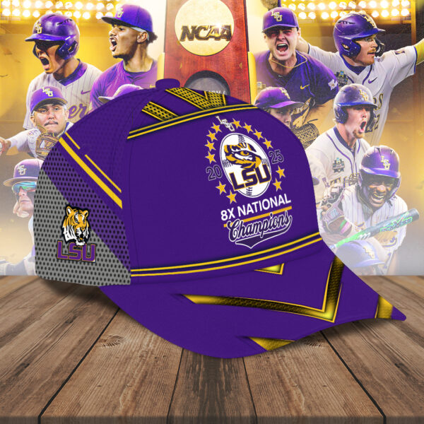 LSU Tigers Baseball Classic Cap - NGHIAVT 2948