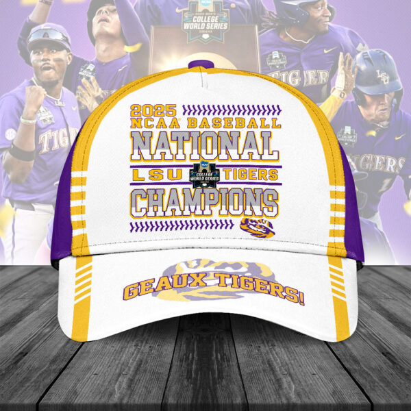 LSU Tigers Baseball Classic Cap - NGHIAVT 2949