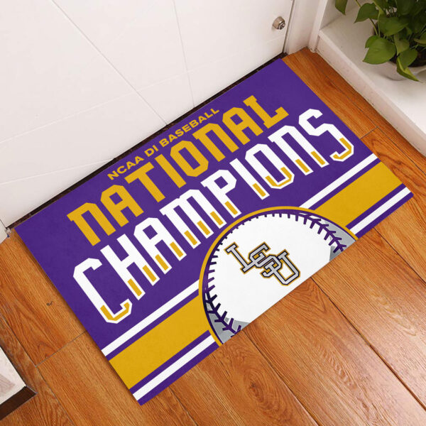 LSU Tigers Baseball Foldable Doormat - NGHIAVT 2977