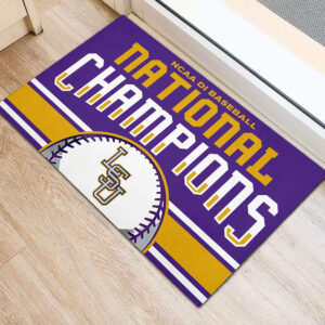 LSU Tigers Baseball Foldable Doormat - NGHIAVT 2977