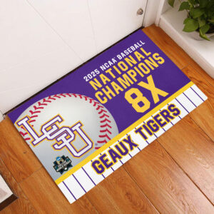 LSU Tigers Baseball Foldable Doormat - NGHIAVT 2978