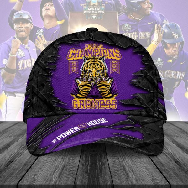 LSU Tigers Baseball Classic Cap - NGHIAVT 2980