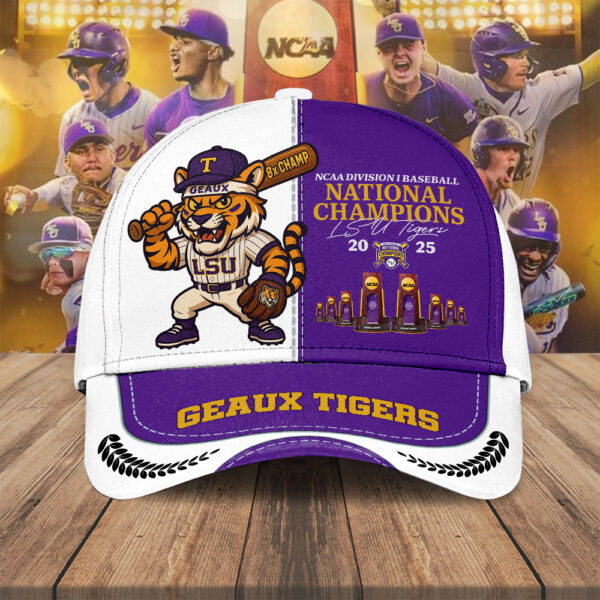 LSU Tigers Baseball Classic Cap - NGHIAVT 2996