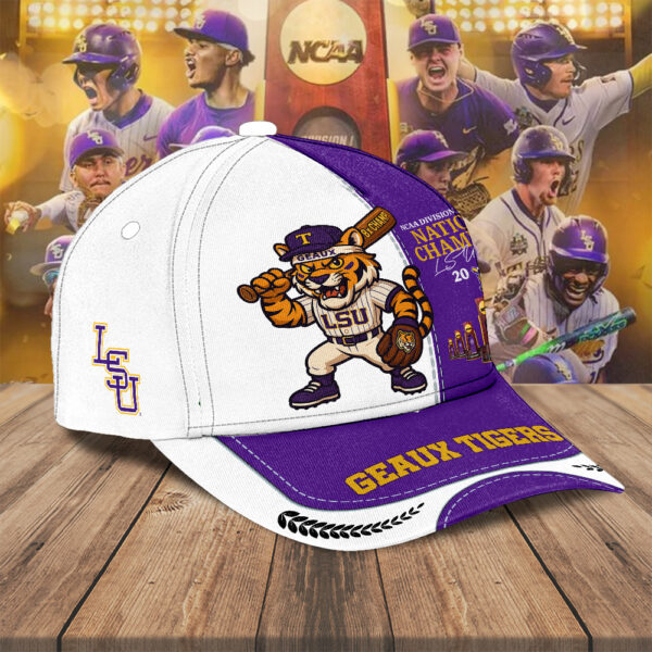 LSU Tigers Baseball Classic Cap - NGHIAVT 2996
