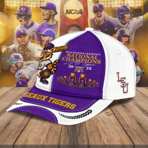 LSU Tigers Baseball Classic Cap - NGHIAVT 2996
