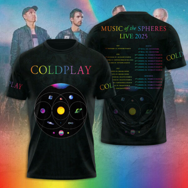 Coldplay 3D Apparel - NGHIAVT 3061