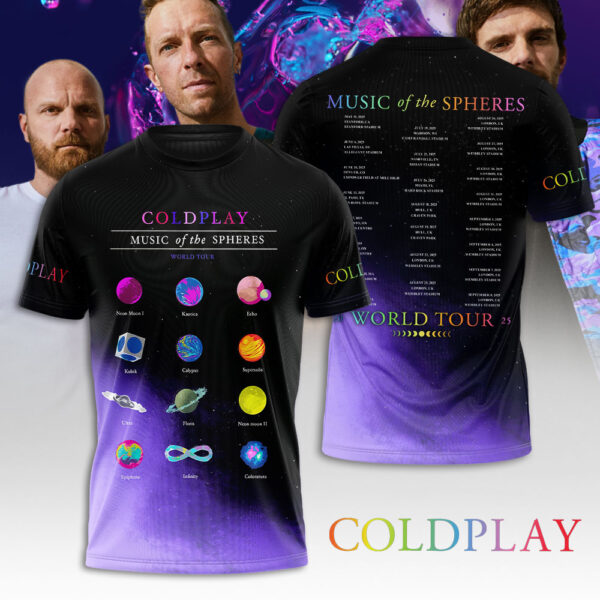 Coldplay 3D Apparel - NGHIAVT 3064