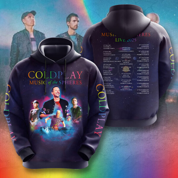 Coldplay 3D Apparel - NGHIAVT 3077
