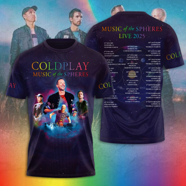 Coldplay 3D Apparel - NGHIAVT 3077