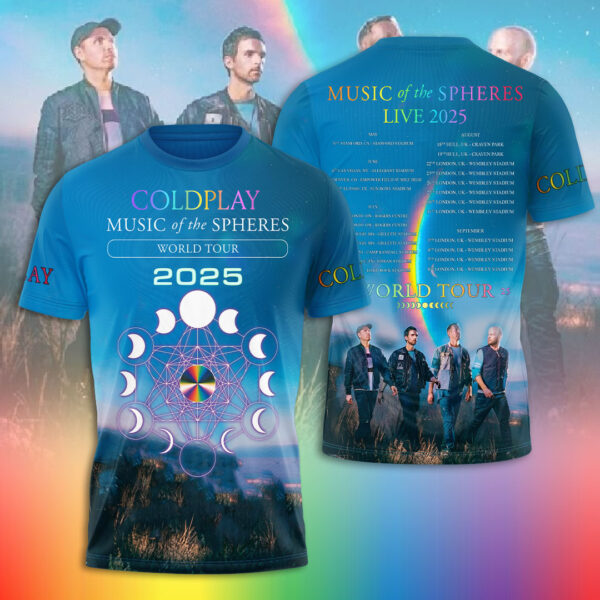 Coldplay 3D Apparel - NGHIAVT 3078