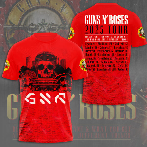 Guns N' Roses 3D Apparel - NGHIAVT 3091