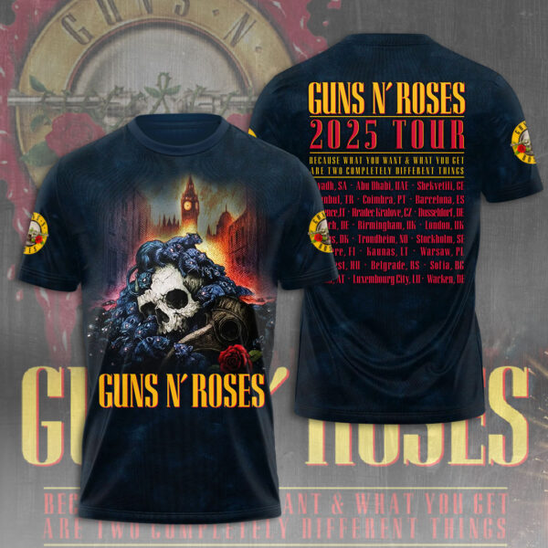 Guns N' Roses 3D Apparel - NGHIAVT 3093