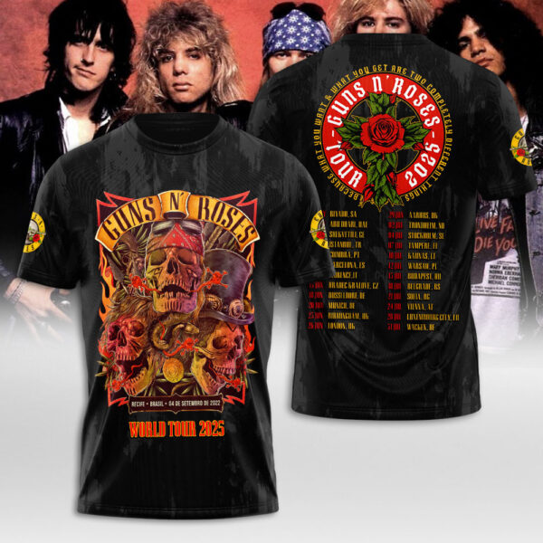 Guns N' Roses 3D Apparel - NGHIAVT 3100