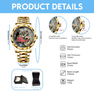IRMA Alloy Luxury Quartz Watch - NGHIAVT 3150