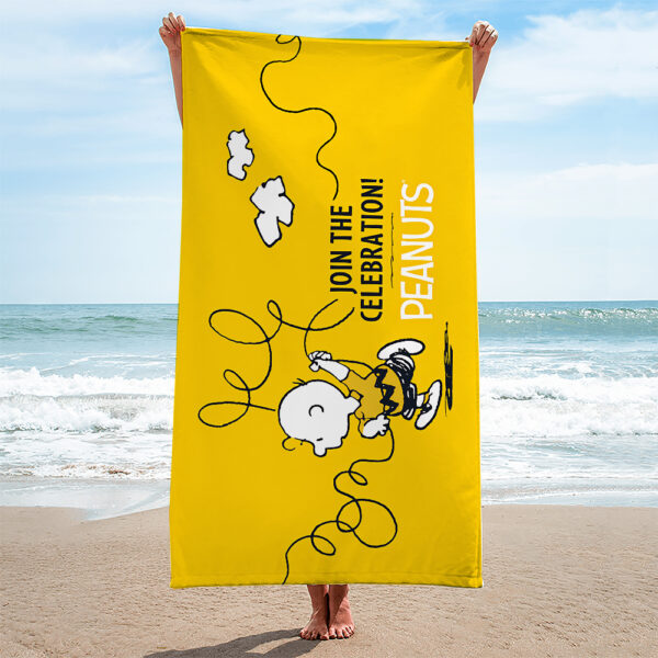 Peanuts Snoopy Rectangle Beach Towel - NGHIAVT 3176