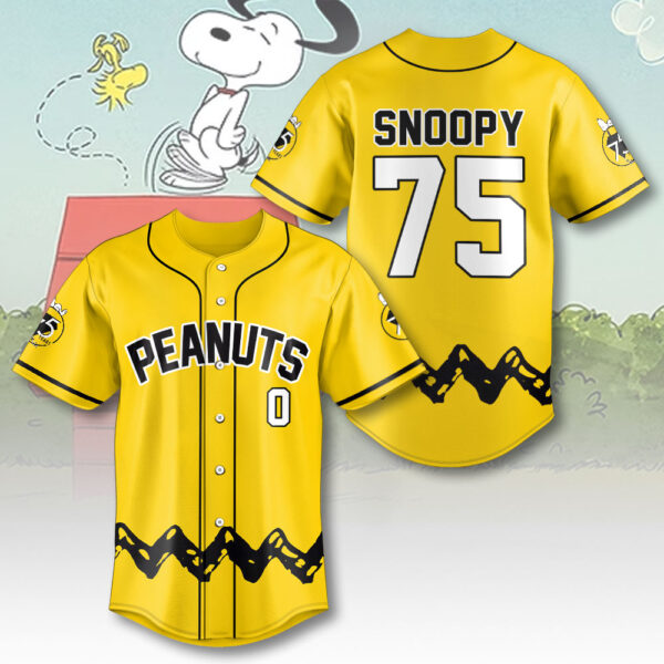 Peanuts Snoopy Baseball Jersey - NGHIAVT 3183