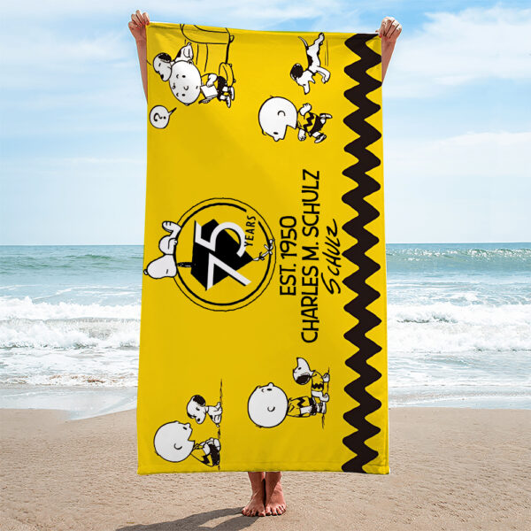 Peanuts Snoopy Rectangle Beach Towel - NGHIAVT 3184