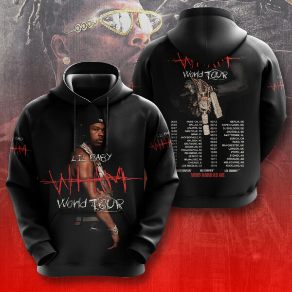 Lil Baby 3D Apparel - NGHIAVT 3211