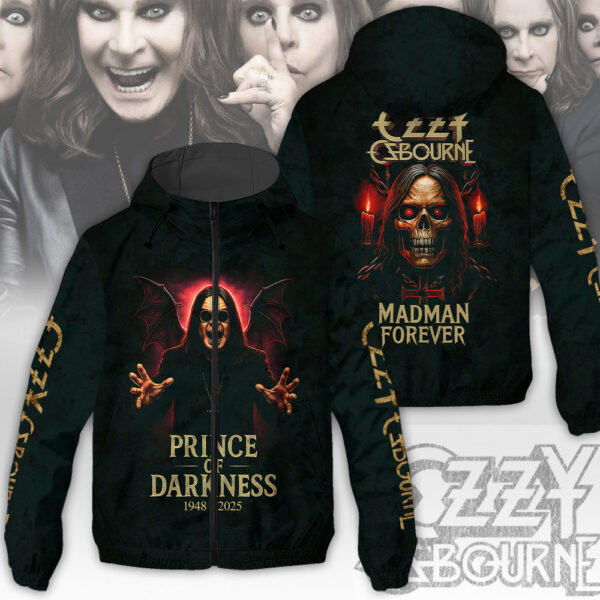 Ozzy Osbourne 3D Windbreaker Jacket - NGHIAVT 3238.1