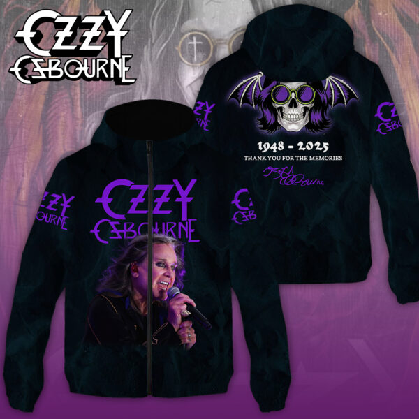 Ozzy Osbourne 3D Windbreaker Jacket - NGHIAVT 3249.6