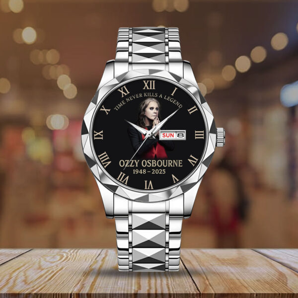 Ozzy Osbourne Alloy Luxury Quartz Watch - NGHIAVT 3261