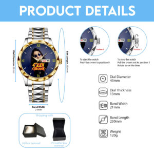 Ozzy Osbourne Alloy Luxury Quartz Watch - NGHIAVT 3263