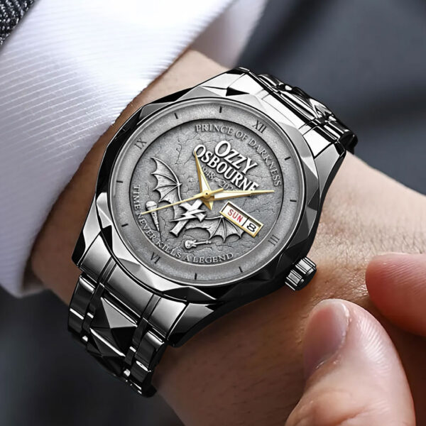 Ozzy Osbourne Alloy Luxury Quartz Watch - NGHIAVT 3292