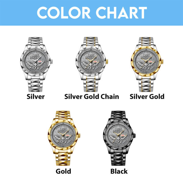 Ozzy Osbourne Alloy Luxury Quartz Watch - NGHIAVT 3292