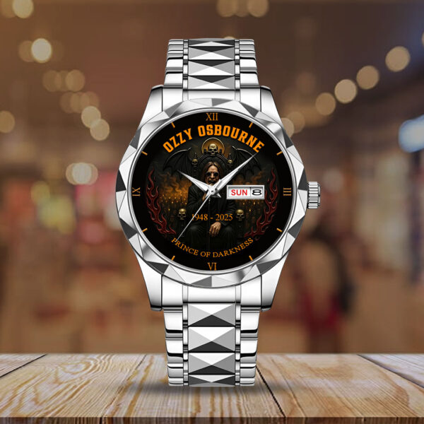 Ozzy Osbourne Alloy Luxury Quartz Watch - NGHIAVT 3294