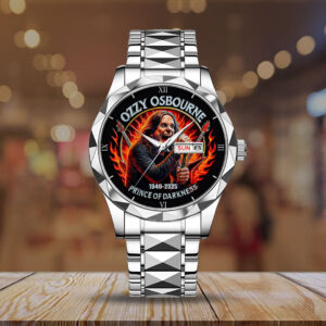 Ozzy Osbourne Alloy Luxury Quartz Watch - NGHIAVT 3295
