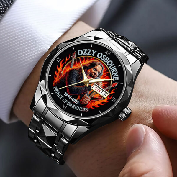 Ozzy Osbourne Alloy Luxury Quartz Watch - NGHIAVT 3295