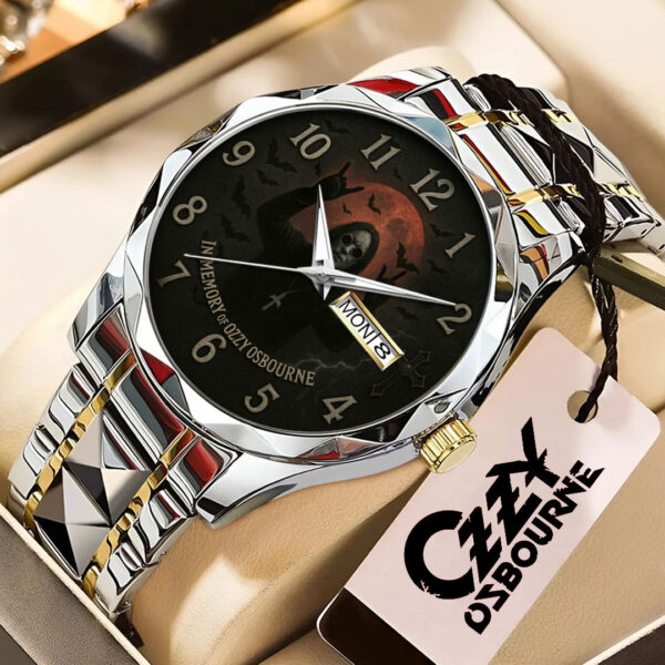 Ozzy Osbourne Alloy Luxury Quartz Watch - NGHIAVT 3297
