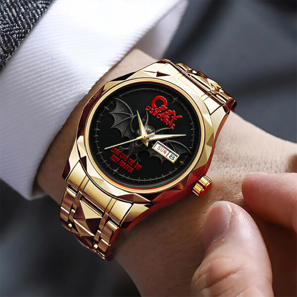 Ozzy Osbourne Alloy Luxury Quartz Watch - NGHIAVT 3299