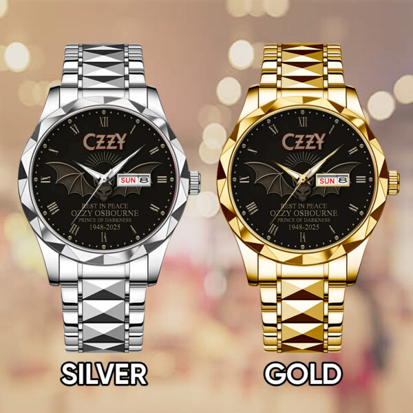 Ozzy Osbourne Alloy Luxury Quartz Watch - NGHIAVT 3300