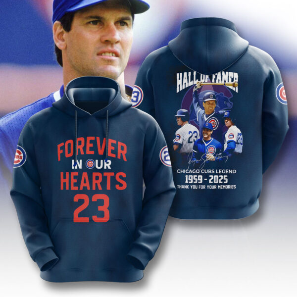 Chicago Cubs x Ryne Sandberg 3D Apparel - NGHIAVT 3368