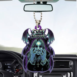 Ozzy Osbourne Custom Shape 1-sided Acrylic Car Ornament - TMTHU 096