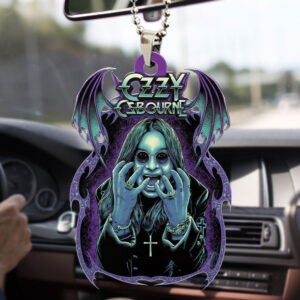 Ozzy Osbourne Custom Shape 1-sided Acrylic Car Ornament - TMTHU 096
