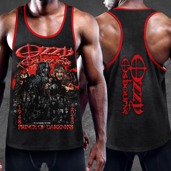 Ozzy Osbourne Y-Back Muscle Tank Top - TMTHU 140