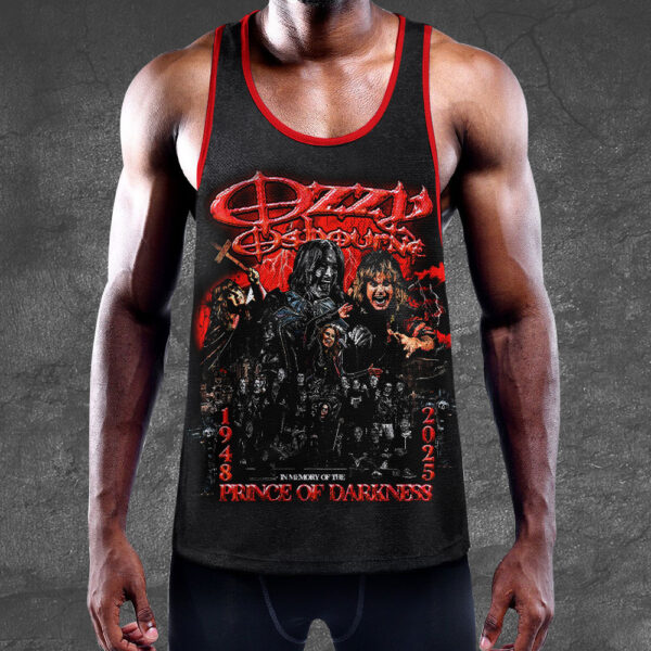 Ozzy Osbourne Y-Back Muscle Tank Top - TMTHU 140